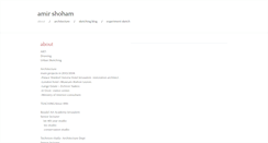 Desktop Screenshot of amirshoham.com