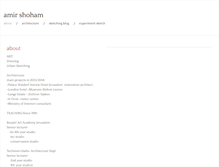 Tablet Screenshot of amirshoham.com